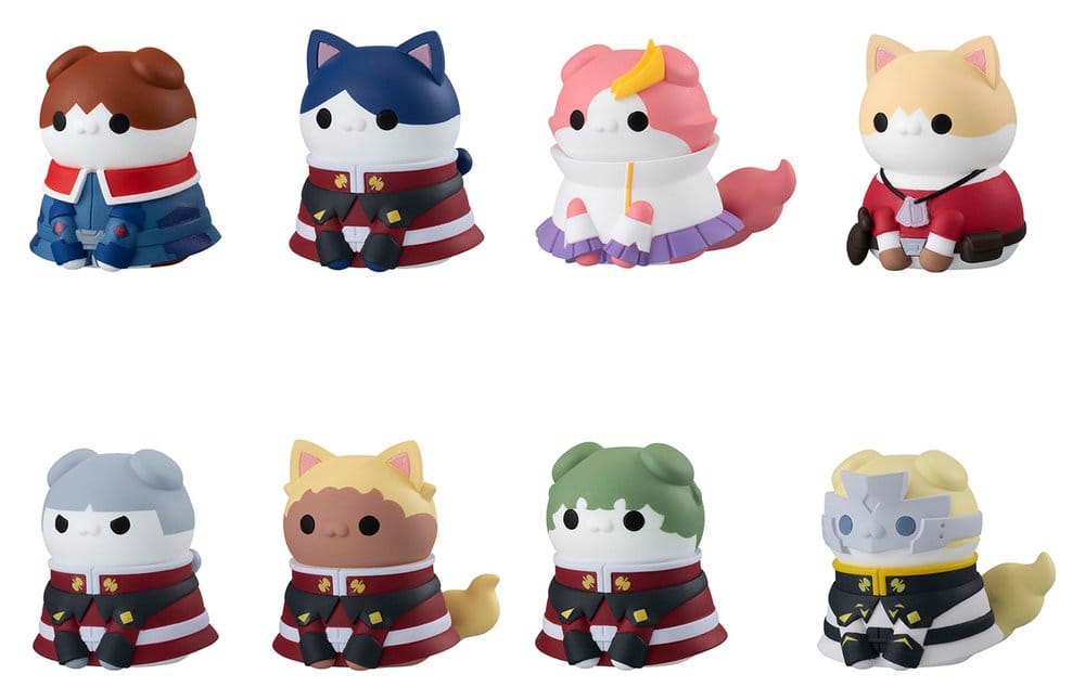 Megahouse Mobile Suit Gundam SEED Mega Cat Nyandam SEED Cats in Disguise Minifiguren