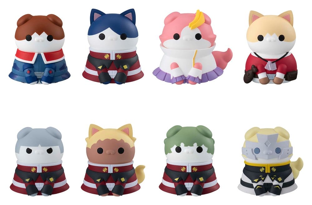 Megahouse Mobile Suit Gundam SEED Mega Cat Nyandam SEED Cats in Disguise Minifiguren