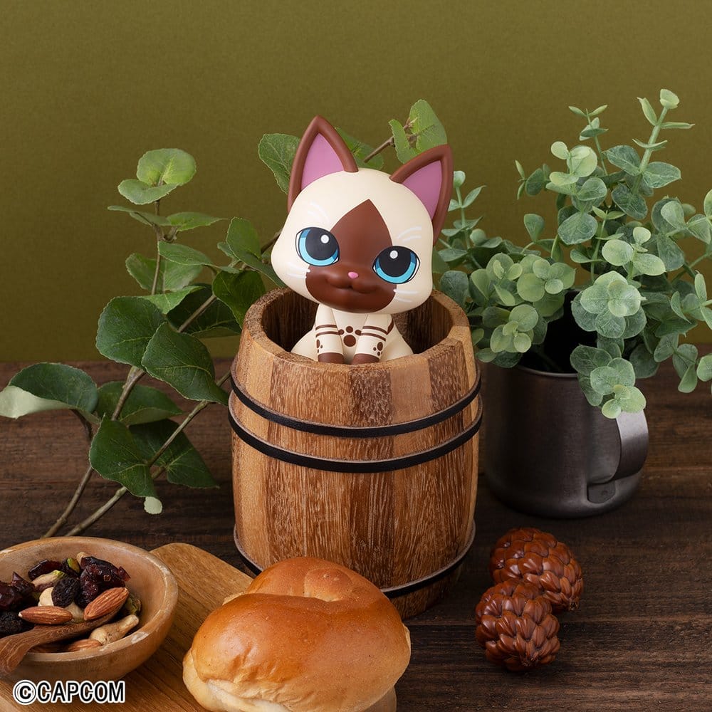 Megahouse Monster Hunter Look Up Airou Figur (Mit Geschenk)