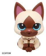 Megahouse Monster Hunter Look Up Airou Figur (Mit Geschenk)