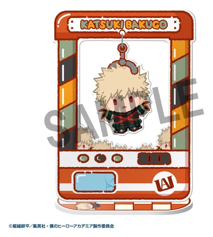 Megahouse My Hero Academia Chara Catcher Acryl-Figuren Vol.2 Blind Box Display