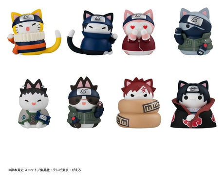 Megahouse Naruto Mega Cat Project Nyaruto Cats Of Konoha Village Reboot Minifiguren
