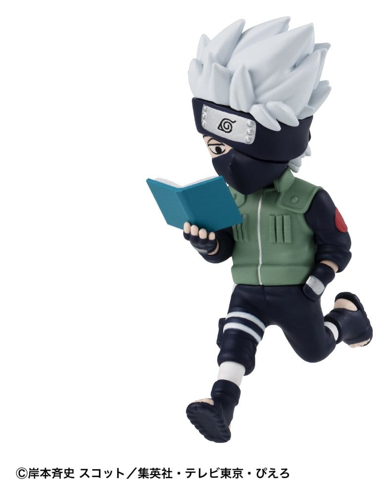Megahouse Naruto Shippuden Blind Box Display (6) Tobimas Minifiguren