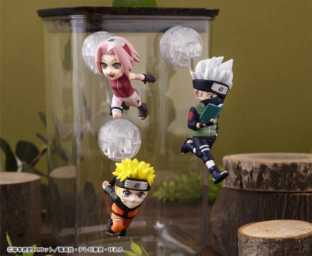 Megahouse Naruto Shippuden Blind Box Display (6) Tobimas Minifiguren