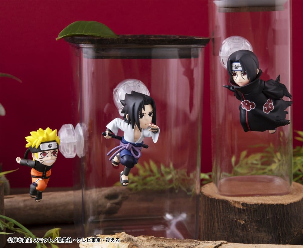 Megahouse Naruto Shippuden Blind Box Display (6) Tobimas Minifiguren