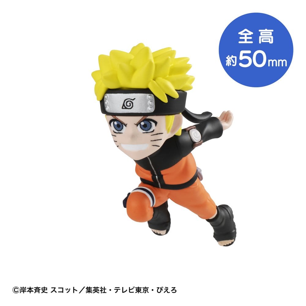 Megahouse Naruto Shippuden Blind Box Display (6) Tobimas Minifiguren
