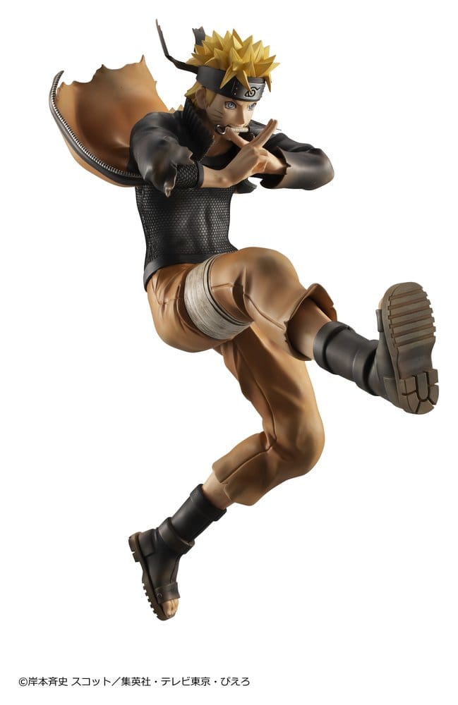 Megahouse Naruto Shippuden G.E.M. Series Naruto Uzumaki Great Ninja War Ver. Figur