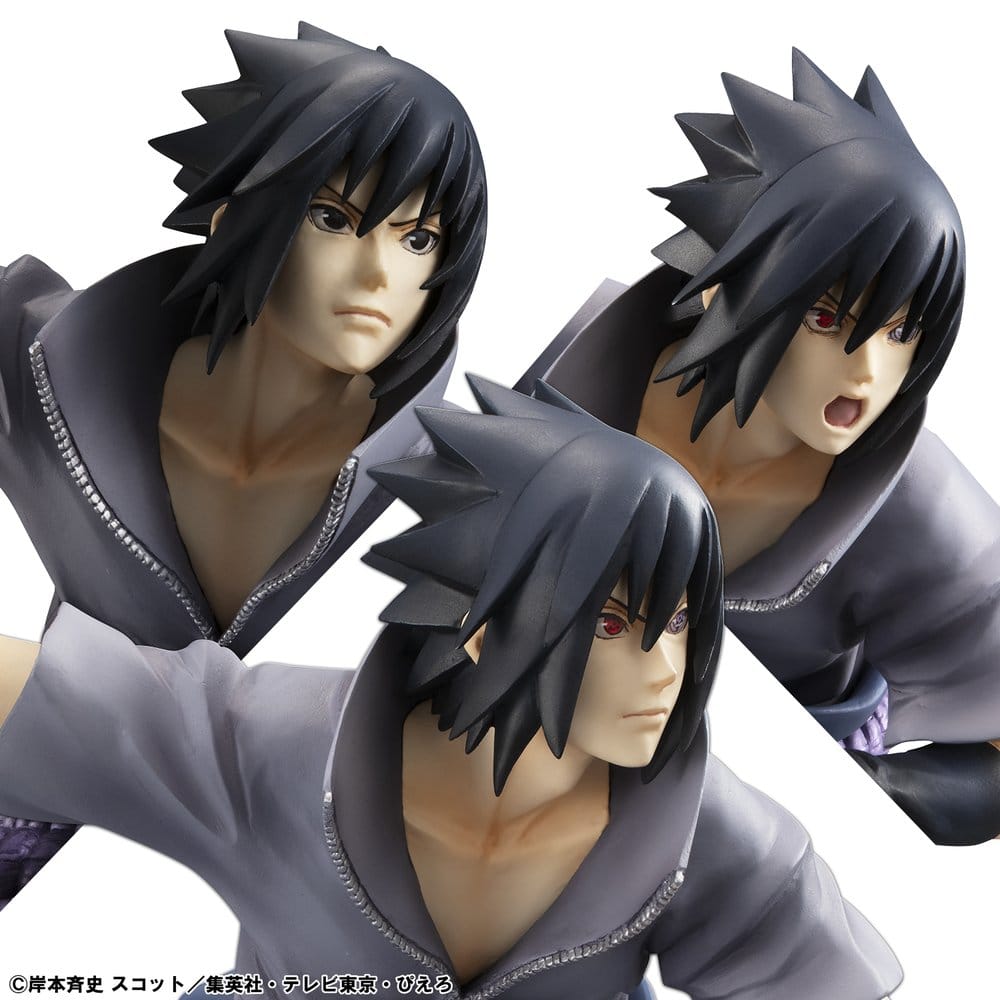 Megahouse Naruto Shippuden G.E.M. Series Sasuke Uchiha Great Ninja War Ver. Figur