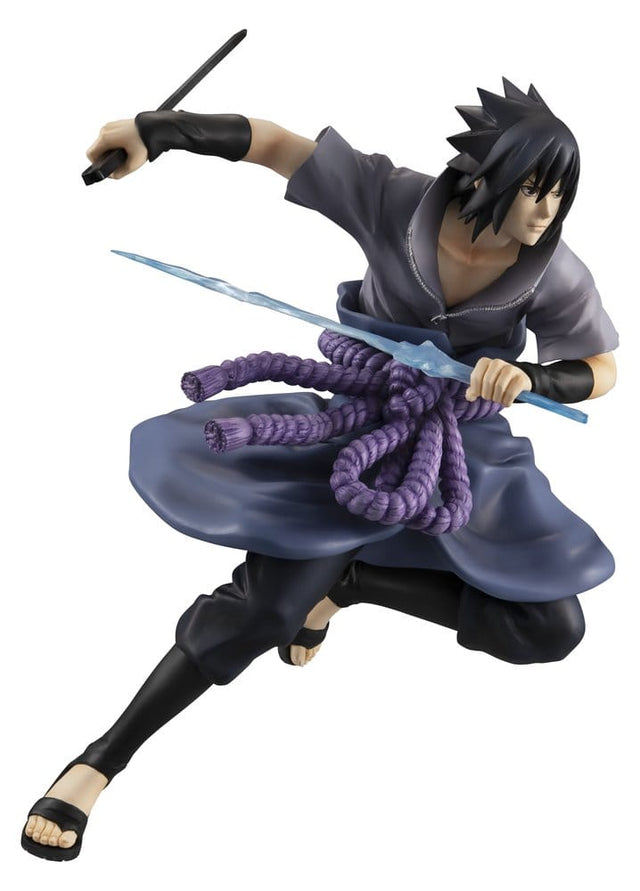 Megahouse Naruto Shippuden G.E.M. Series Sasuke Uchiha Great Ninja War Ver. Figur