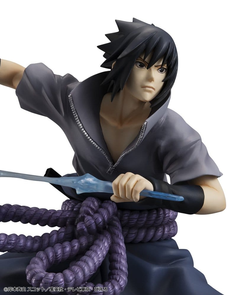 Megahouse Naruto Shippuden G.E.M. Series Sasuke Uchiha Great Ninja War Ver. Figur
