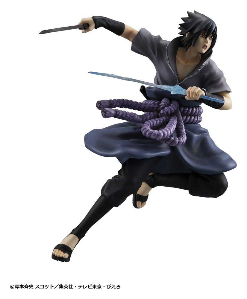 Megahouse Naruto Shippuden G.E.M. Series Sasuke Uchiha Great Ninja War Ver. Figur