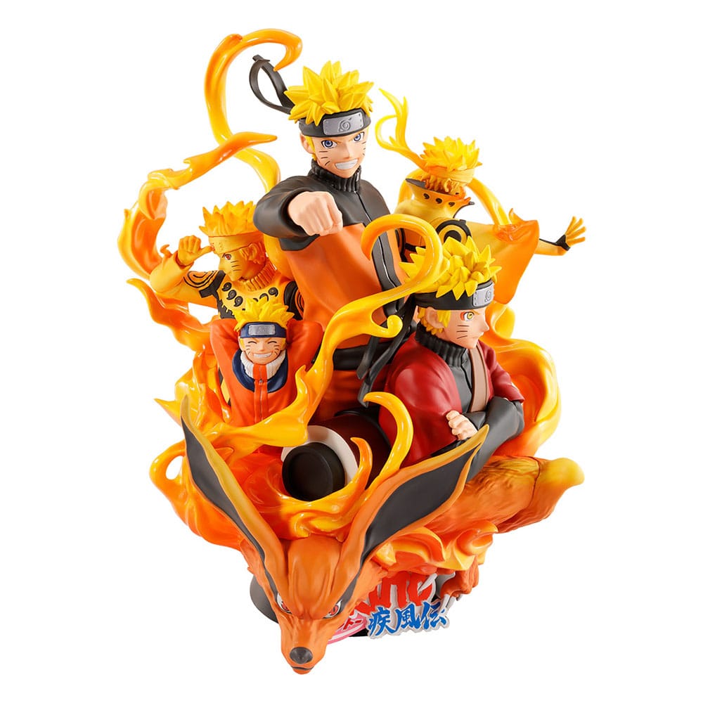 Megahouse Naruto Shippuden Naruto 01 Petitrama DX Mini-Statue