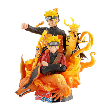 Megahouse Naruto Shippuden Naruto 01 Petitrama DX Mini-Statue
