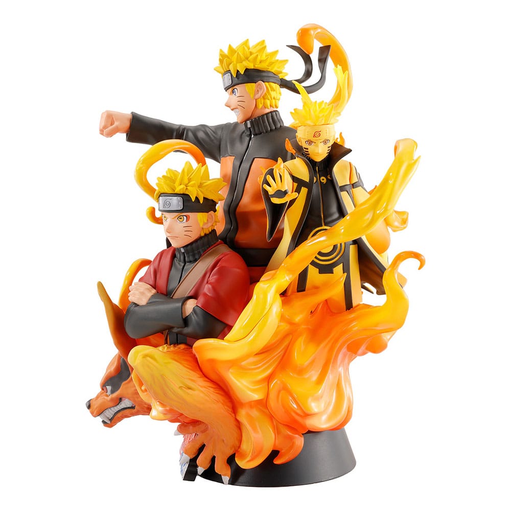 Megahouse Naruto Shippuden Naruto 01 Petitrama DX Mini-Statue