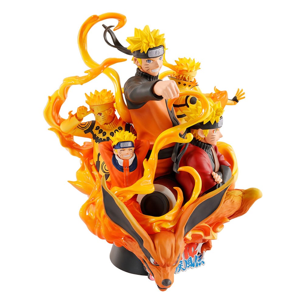 Megahouse Naruto Shippuden Naruto 01 Petitrama DX Mini-Statue