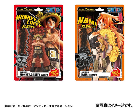 Megahouse One Piece 2er-Pack Monkey D. Ruffy & Nami Ver. Elbaph (with gift) WALLSTAR Figuren