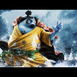 Megahouse One Piece Knight of the Sea Jinbe Portrait Of Pirates SA-MAXIMUM Statue