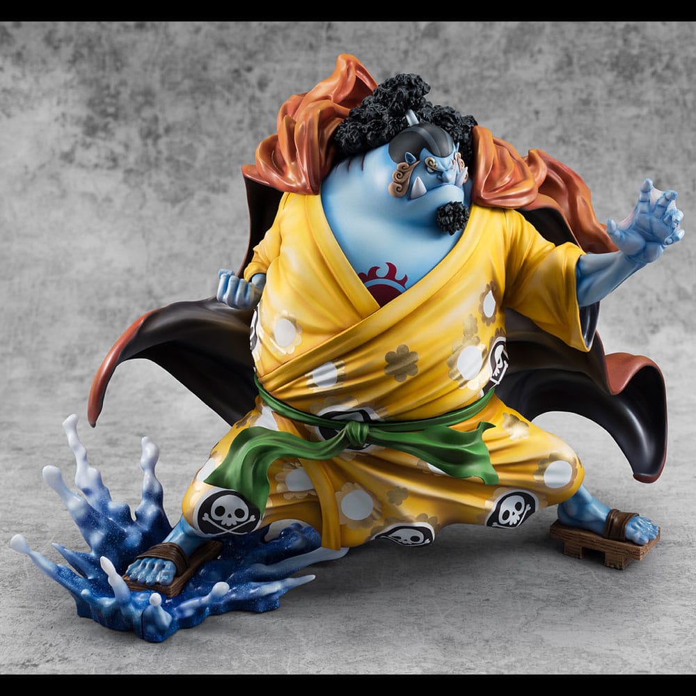 Megahouse One Piece Knight of the Sea Jinbe Portrait Of Pirates SA-MAXIMUM Statue