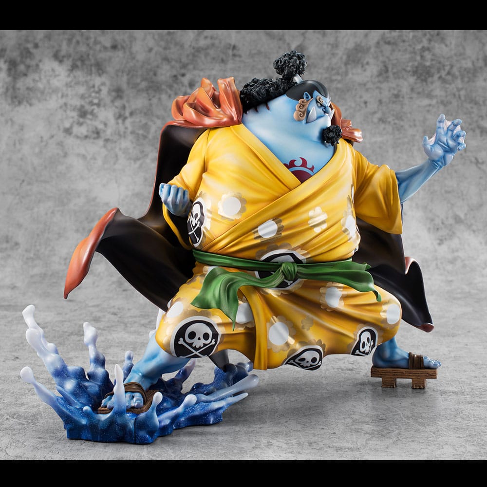 Megahouse One Piece Knight of the Sea Jinbe Portrait Of Pirates SA-MAXIMUM Statue