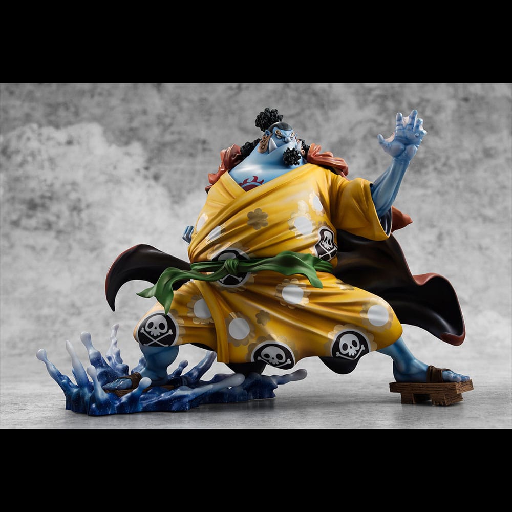 Megahouse One Piece Knight of the Sea Jinbe Portrait Of Pirates SA-MAXIMUM Statue