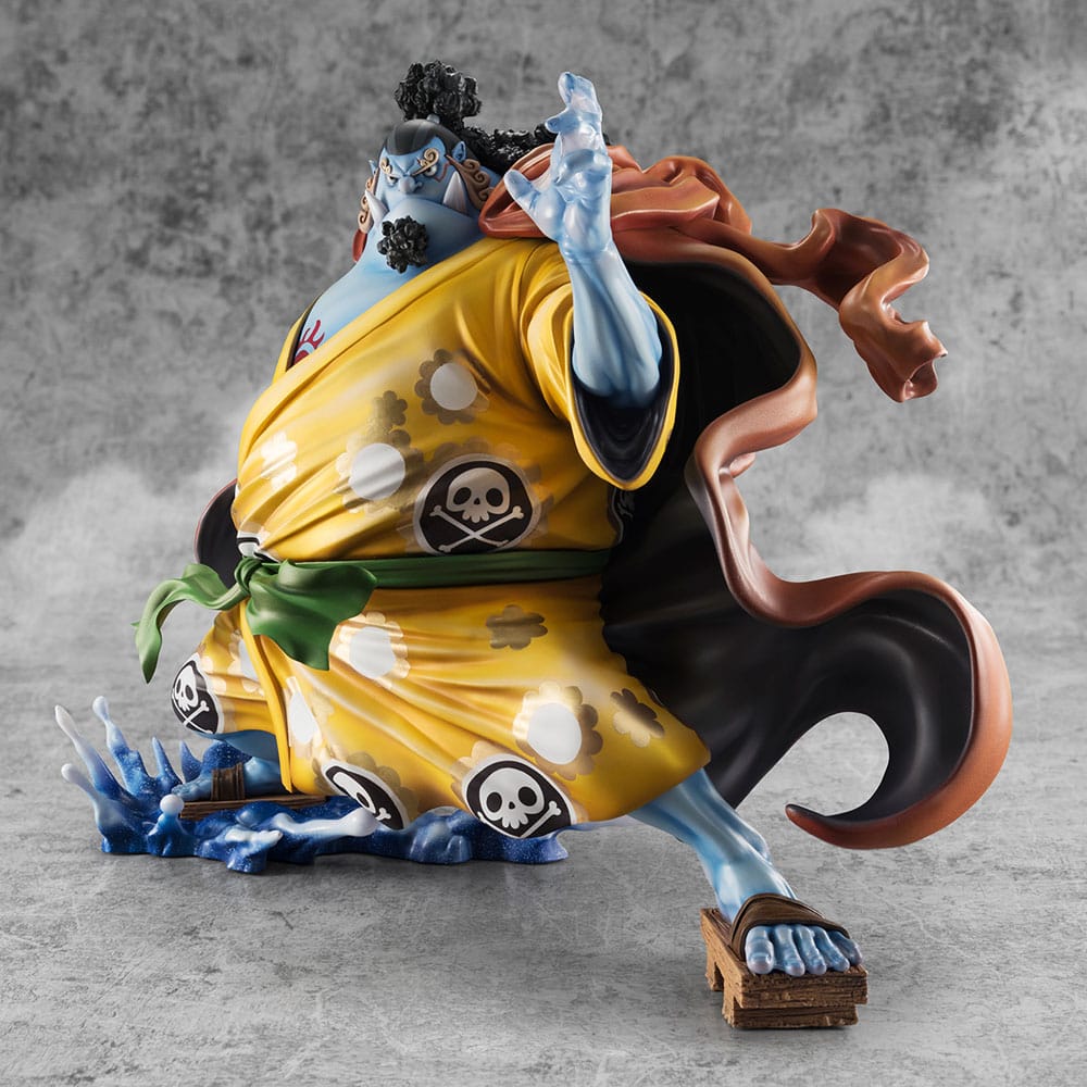Megahouse One Piece Knight of the Sea Jinbe Portrait Of Pirates SA-MAXIMUM Statue