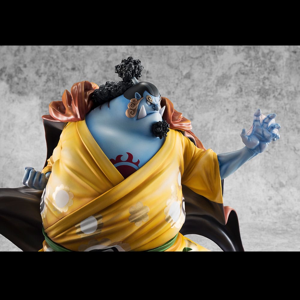 Megahouse One Piece Knight of the Sea Jinbe Portrait Of Pirates SA-MAXIMUM Statue
