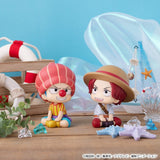 Megahouse One Piece Look Up Shanks & Buggy Childhood Ver. Figuren