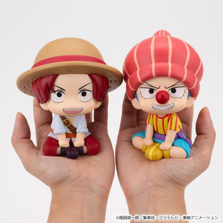 Megahouse One Piece Look Up Shanks & Buggy Childhood Ver. Figuren