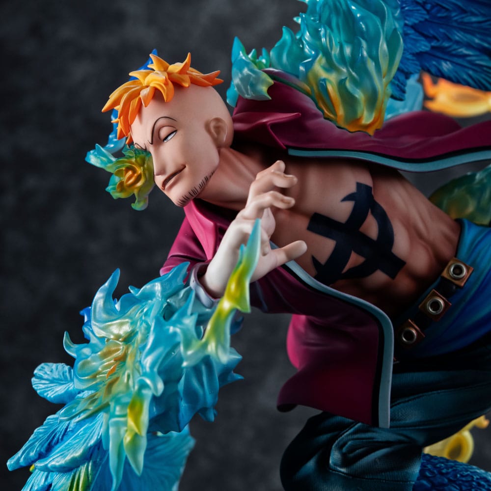 Megahouse One Piece Marco the Phoenix P.O.P MAS Maximum Statue