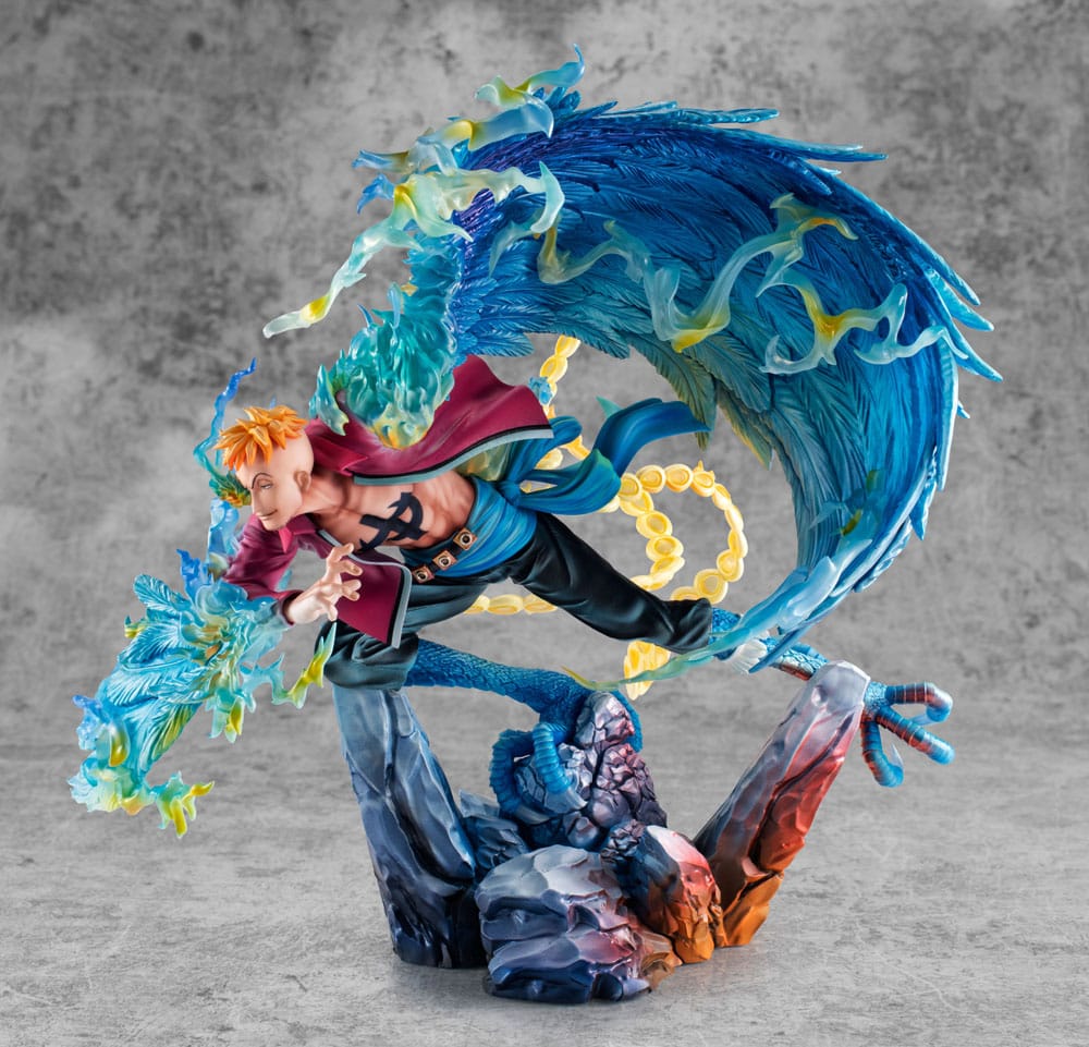 Megahouse One Piece Marco the Phoenix P.O.P MAS Maximum Statue