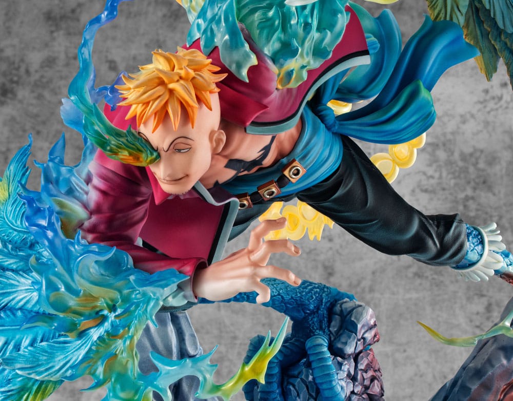 Megahouse One Piece Marco the Phoenix P.O.P MAS Maximum Statue
