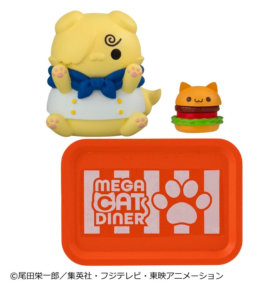Megahouse One Piece Mega Cat Project NyanPieceNyan Diner Minifiguren