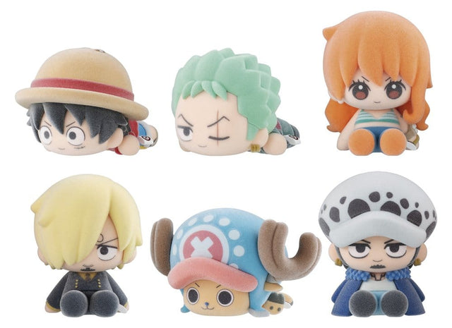 Megahouse One Piece Nuippo Minifiguren Blind Box Display Set