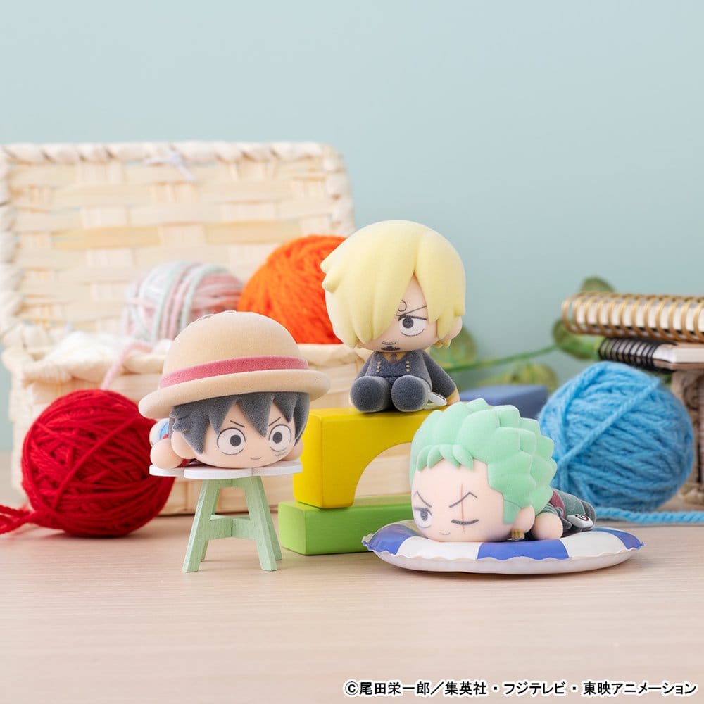 Megahouse One Piece Nuippo Minifiguren Blind Box Display Set