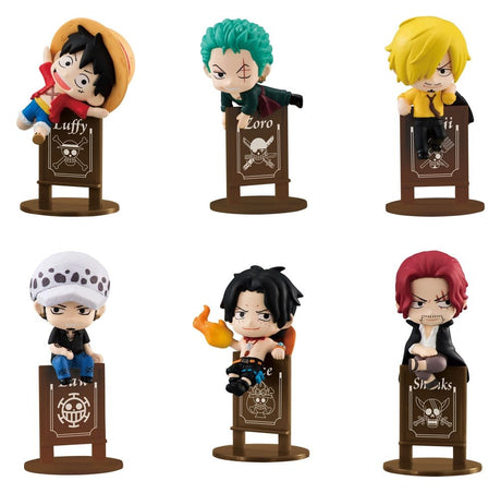 Megahouse One Piece Ochatomo Pirates Party Blind Box Display Minifiguren