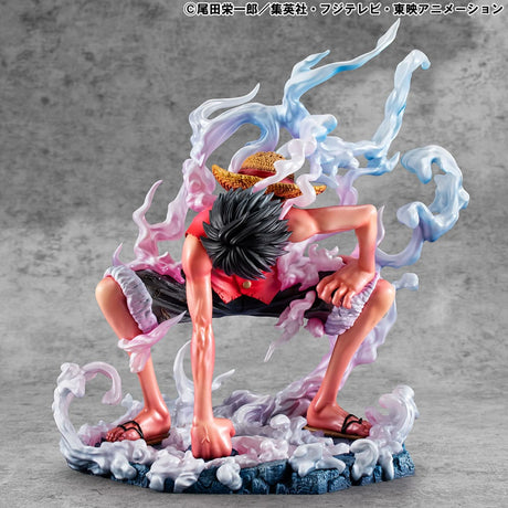 Megahouse One Piece P.O.P Monkey D. Ruffy Gear 2 Limited Edition Statue