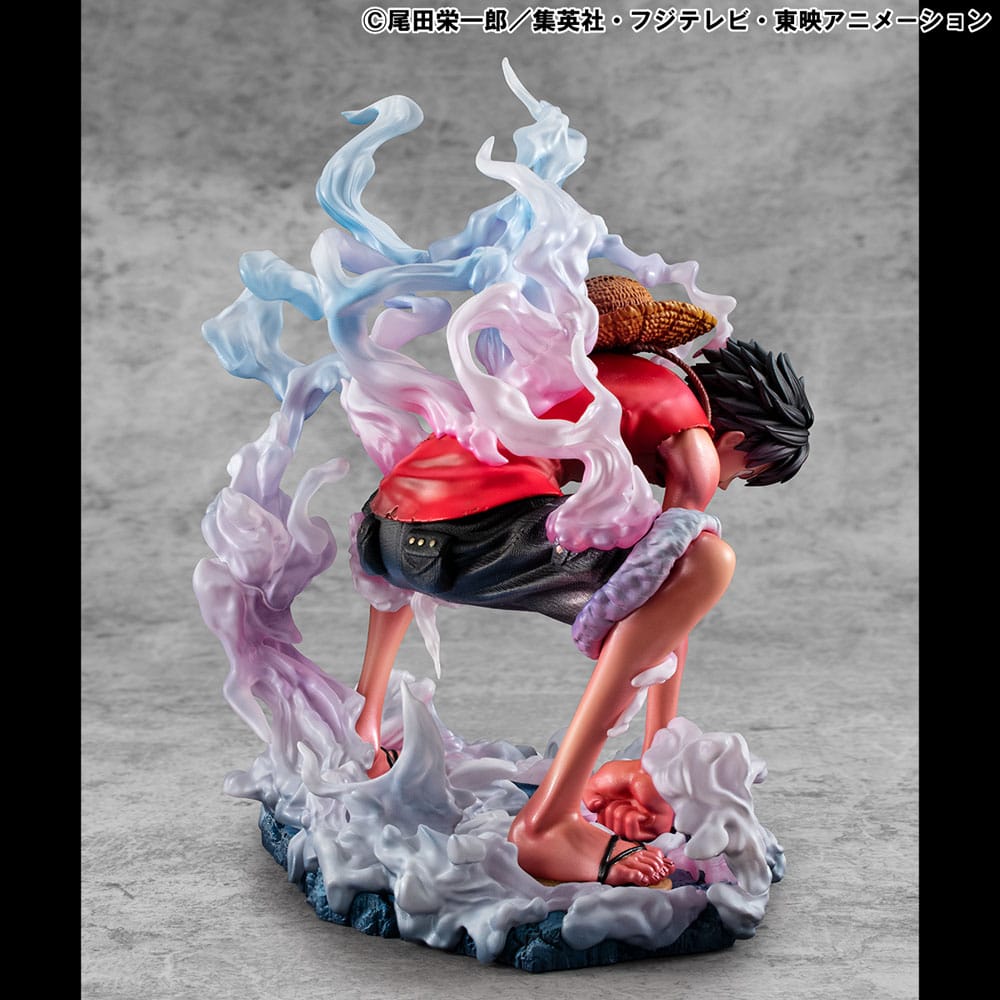 Megahouse One Piece P.O.P Monkey D. Ruffy Gear 2 Limited Edition Statue