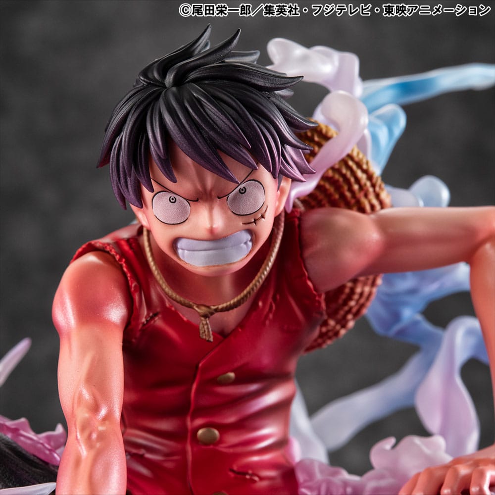 Megahouse One Piece P.O.P Monkey D. Ruffy Gear 2 Limited Edition Statue