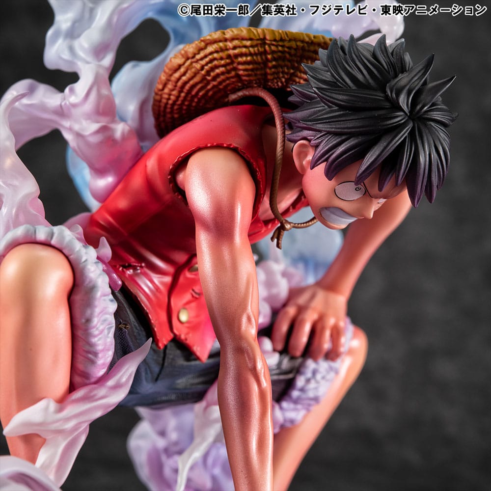 Megahouse One Piece P.O.P Monkey D. Ruffy Gear 2 Limited Edition Statue