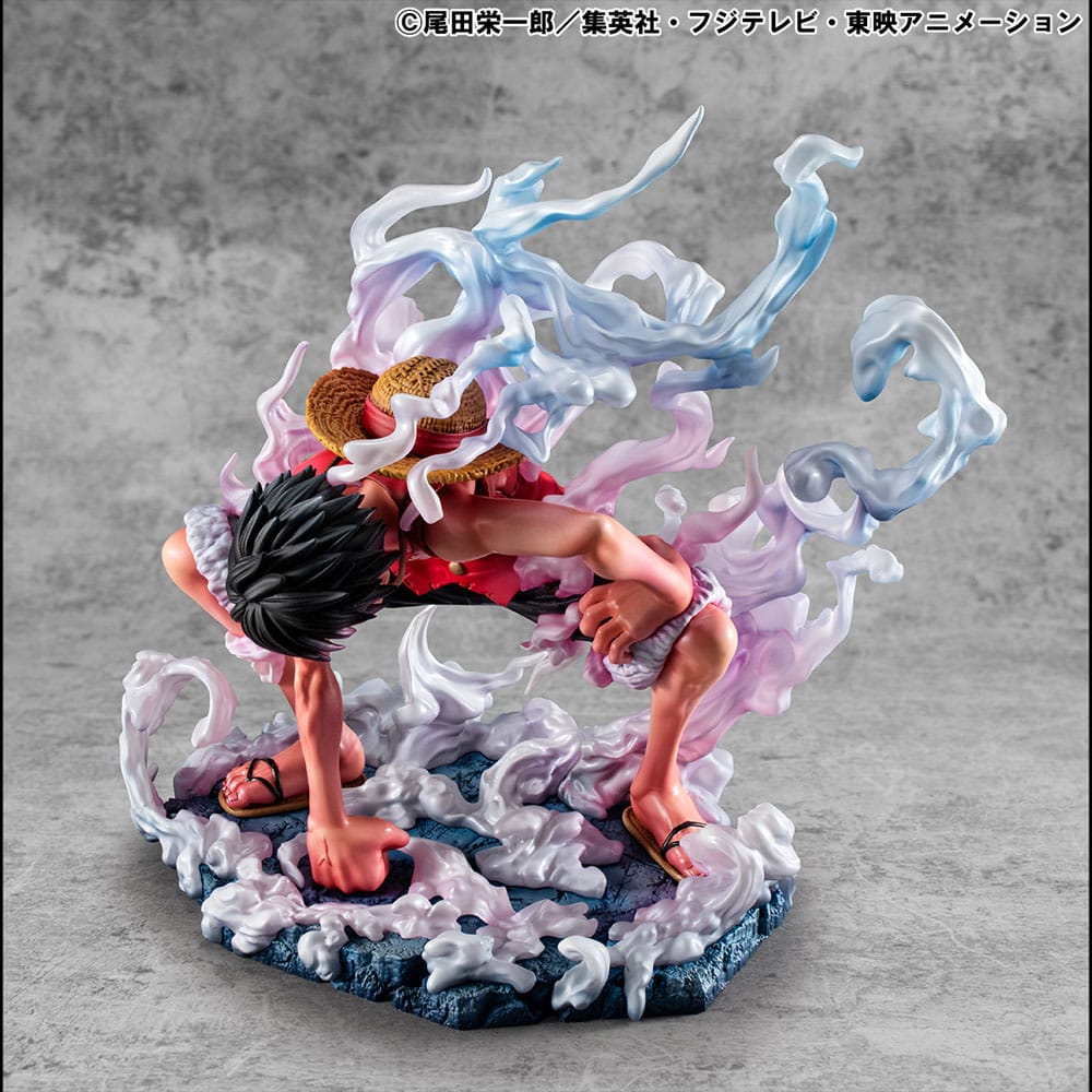 Megahouse One Piece P.O.P Monkey D. Ruffy Gear 2 Limited Edition Statue