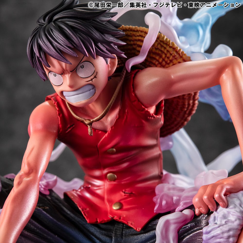 Megahouse One Piece P.O.P Monkey D. Ruffy Gear 2 Limited Edition Statue