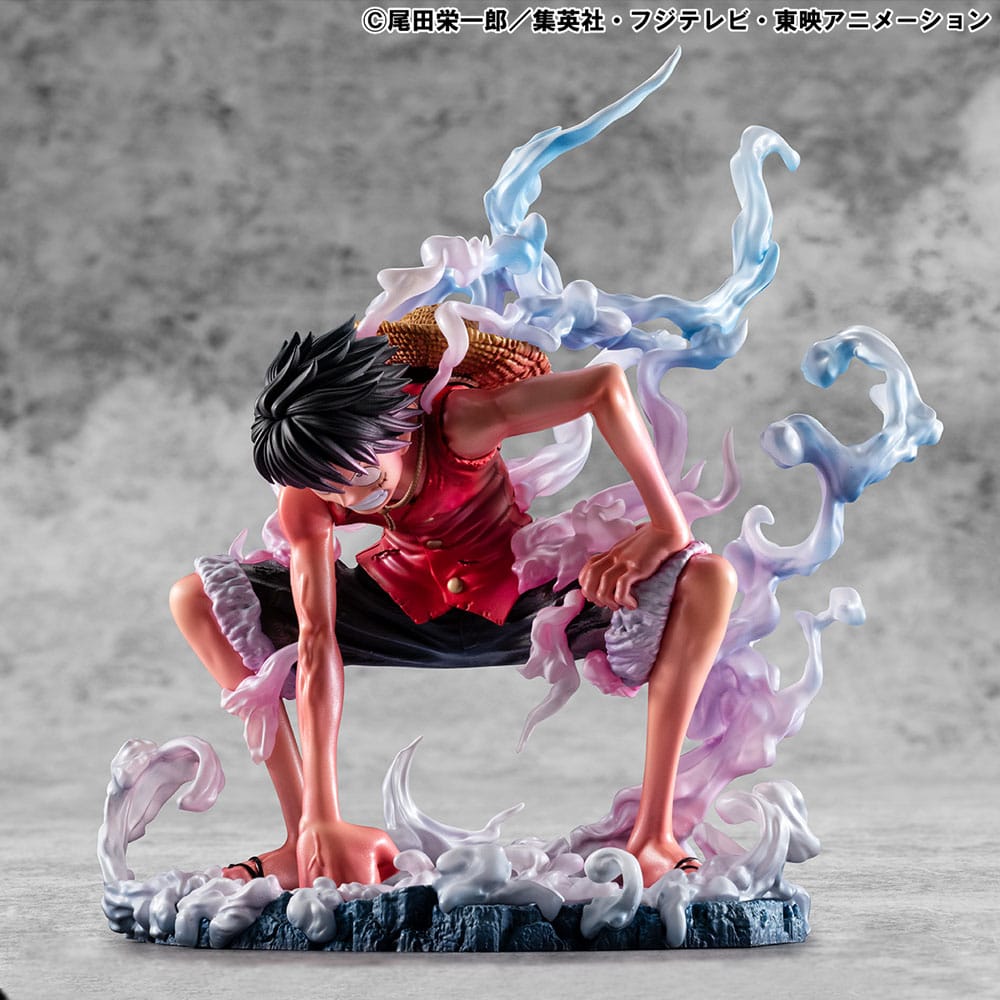 Megahouse One Piece P.O.P Monkey D. Ruffy Gear 2 Limited Edition Statue