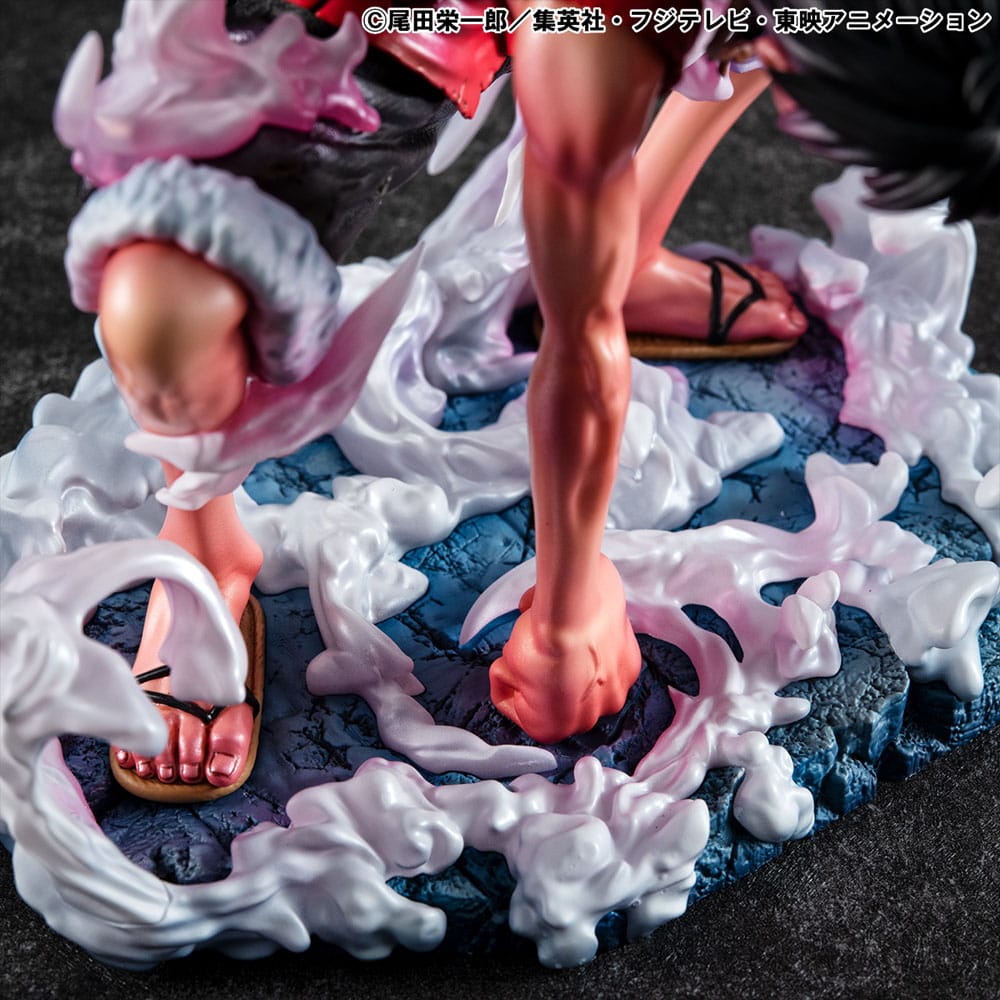 Megahouse One Piece P.O.P Monkey D. Ruffy Gear 2 Limited Edition Statue