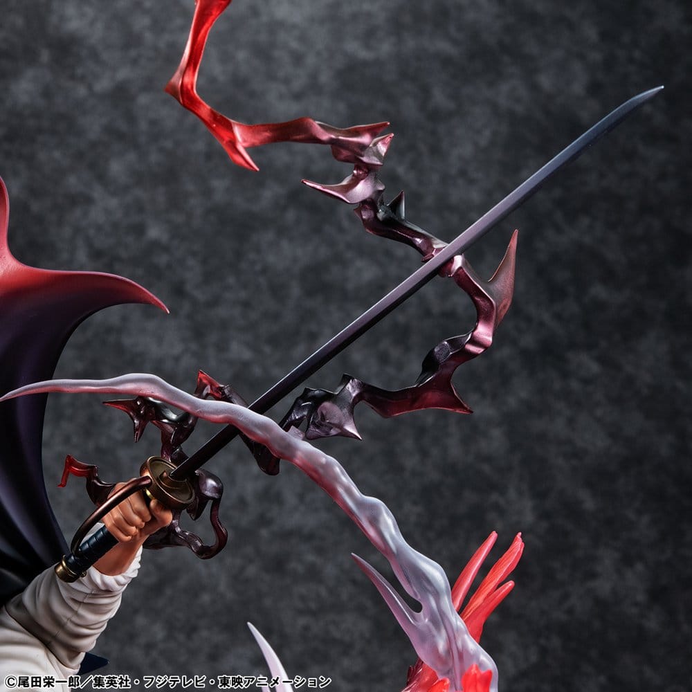 Megahouse One Piece P.O.P SA-MAXIMUM Red-Haired Shanks Leader of Red Hair Pirates Statue