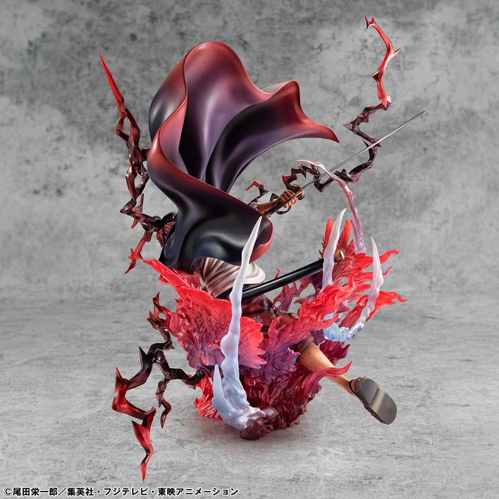Megahouse One Piece P.O.P SA-MAXIMUM Red-Haired Shanks Leader of Red Hair Pirates Statue