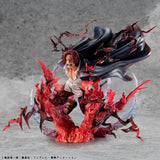 Megahouse One Piece P.O.P SA-MAXIMUM Red-Haired Shanks Leader of Red Hair Pirates Statue