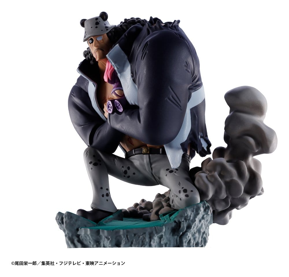 Megahouse One Piece Petitrama Series LOGBOX RE BIRTH Ver. Egghead 02 Egghead Minifiguren