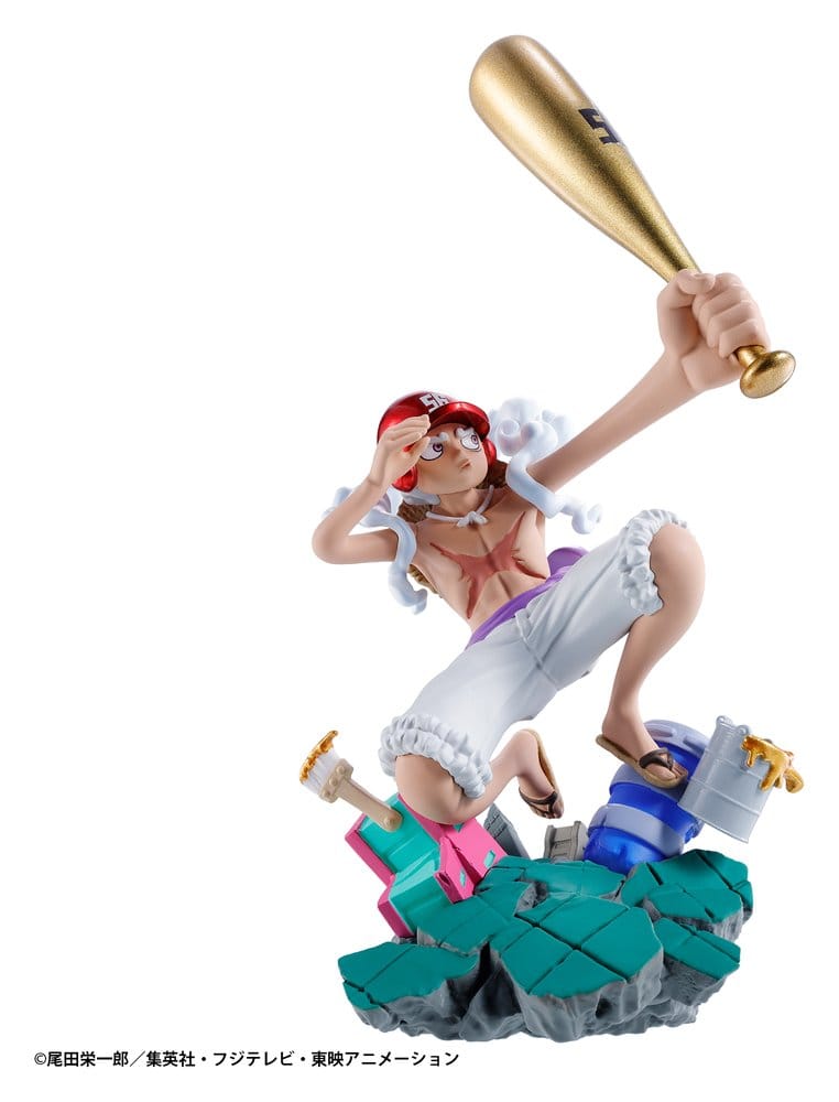 Megahouse One Piece Petitrama Series LOGBOX RE BIRTH Ver. Egghead 02 Egghead Minifiguren