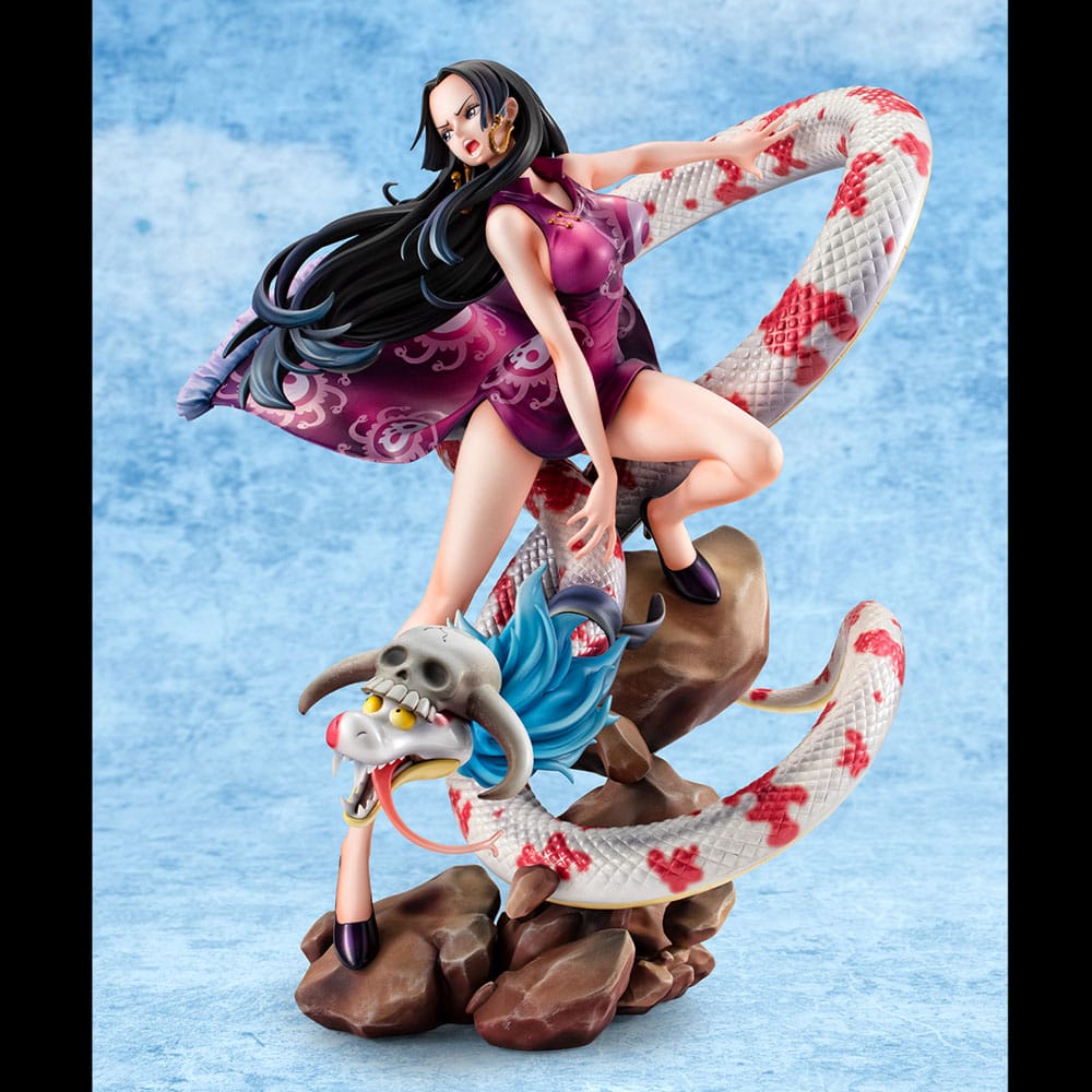 Megahouse One Piece Pirate Empress Boa Hancock P.O.P A-Maximum Statue