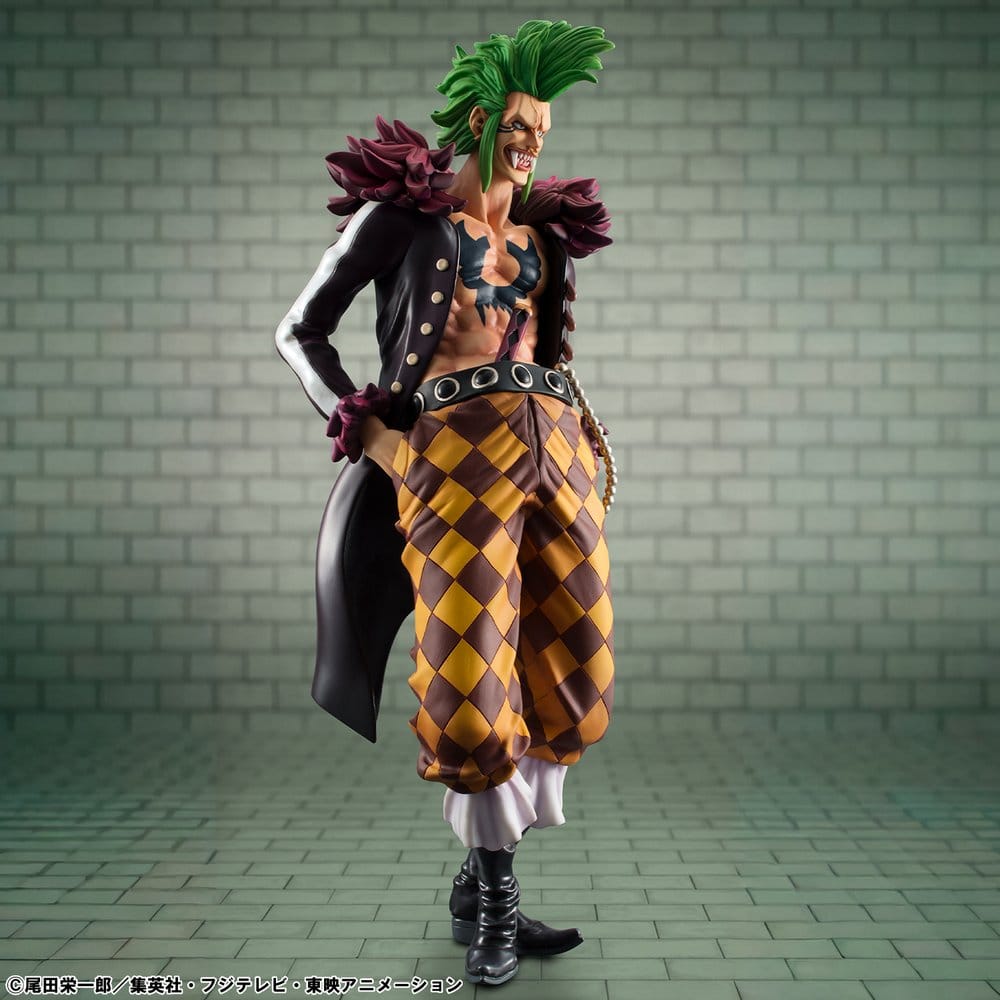 Megahouse One Piece Portrait.Of.Pirates Bartolomeo The Cannibal Limited Edition Figur